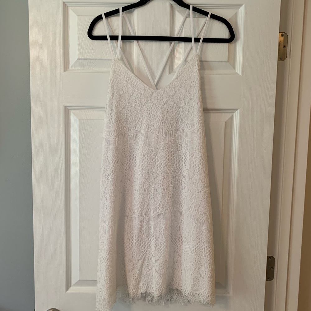 Francescas white dress
